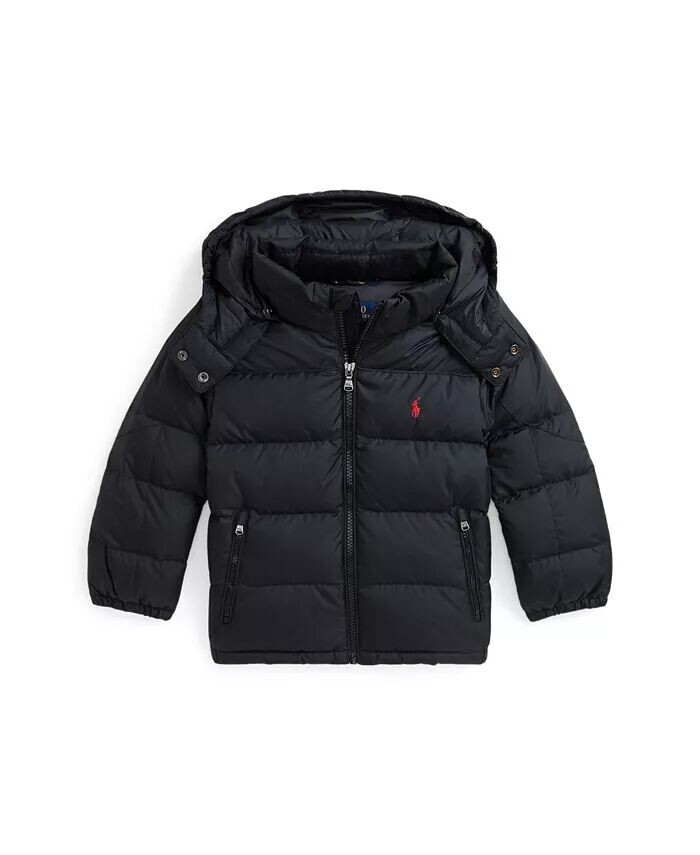 Пуховик Ripstop с капюшоном для малышей и маленьких мальчиков Polo Ralph Lauren, черный
Пуховик Ripstop с капюшоном для малышей и маленьких мальчиков Polo Ralph Lauren, черный