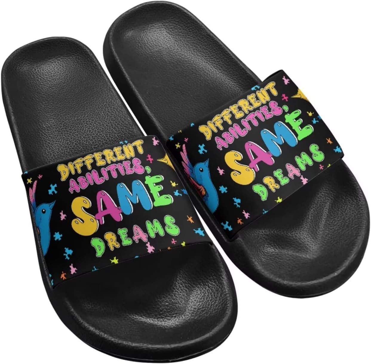 Унисекс сланцы GETELINSENG шлепанцы для бассейна Легкие повседневные сандалии из ЭВА Плоские шлепки, Rainbow Same
Унисекс сланцы GETELINSENG шлепанцы для бассейна Легкие повседневные сандалии из ЭВА Плоские шлепки, Rainbow Same