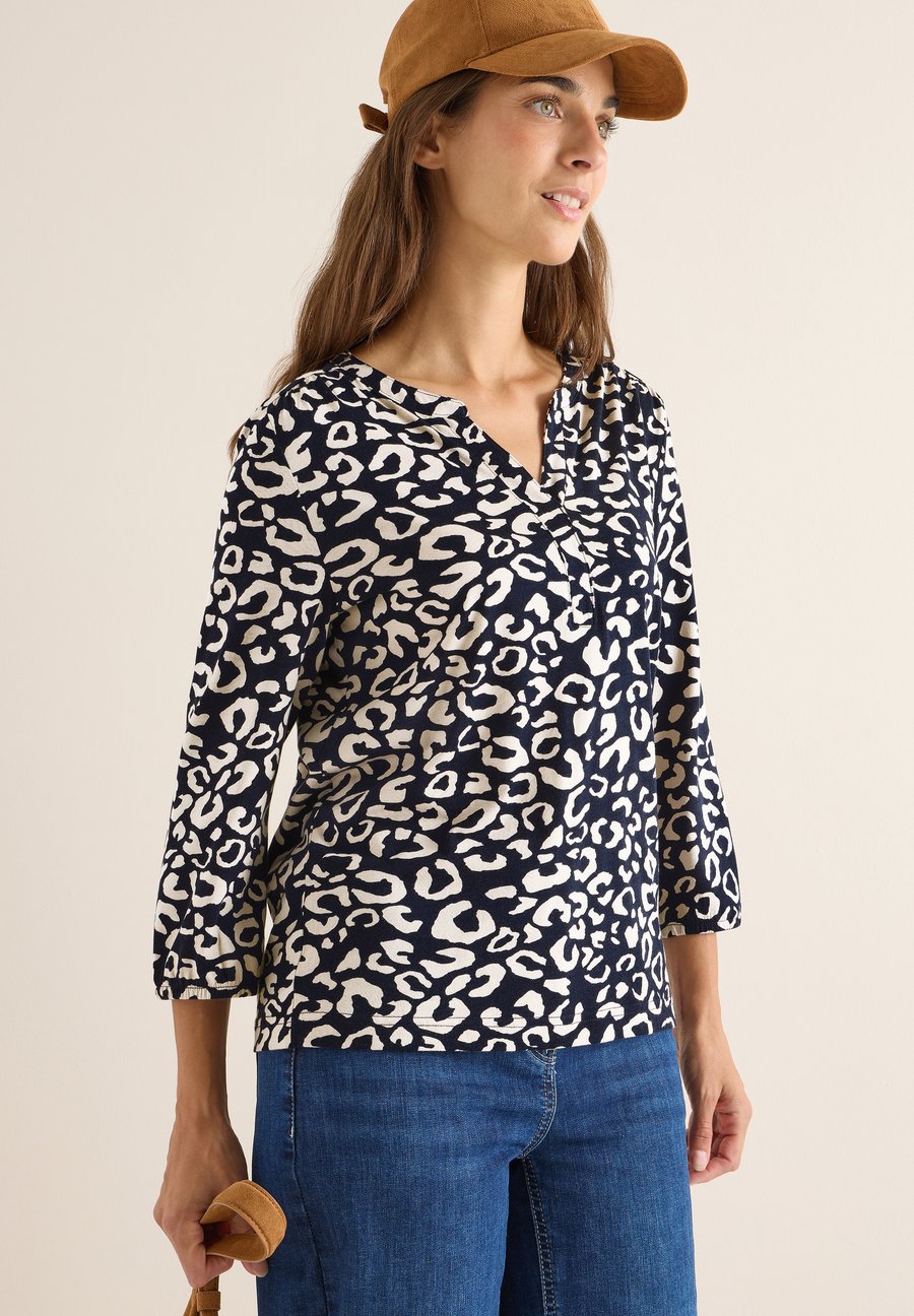 Блуза Cecil Blouse, Blau/Dark Blue
Блуза Cecil Blouse, Blau/Dark Blue