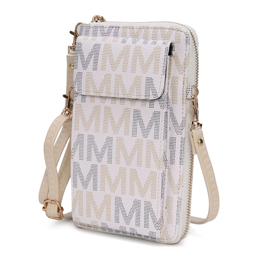 Cossetta 2 в 1 Чехол для мобильного телефона через плечо/на запястье MKF Collection By Mia K., белый
Cossetta 2 в 1 Чехол для мобильного телефона через плечо/на запястье MKF Collection By Mia K., белый
