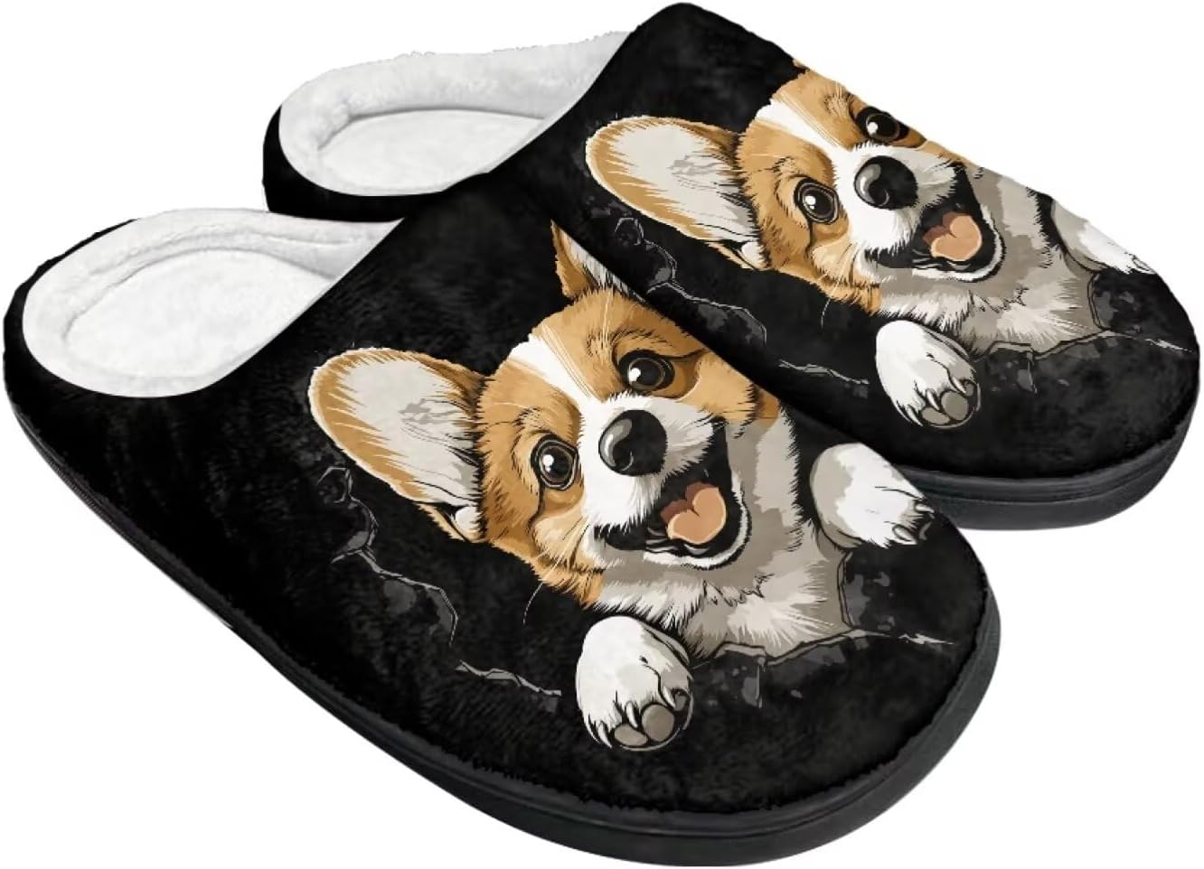Теплые плюшевые тапочки из фланели, уютные домашние тапочки для женщин и мужчин с противоскользящей подошвой Wanzuoeng, черный/коричневый
Теплые плюшевые тапочки из фланели, уютные домашние тапочки для женщин и мужчин с противоскользящей подошвой Wanzuoeng, черный/коричневый