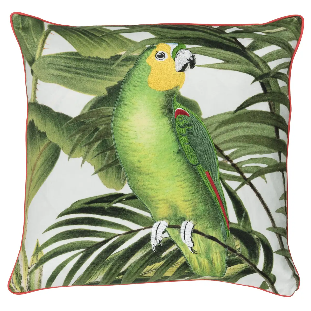 Freundin Home Collection декоративная подушка "Paradise 03 бело-красочный", подушка с полиэстеровым наполнителем, цифровая печать с изображением птицы, 45x45 см 45х45 см, кремовый/зеленый
Freundin Home Collection декоративная подушка "Paradise 03 бело-красочный", подушка с полиэстеровым наполнителем, цифровая печать с изображением птицы, 45x45 см 45х45 см, кремовый/зеленый
