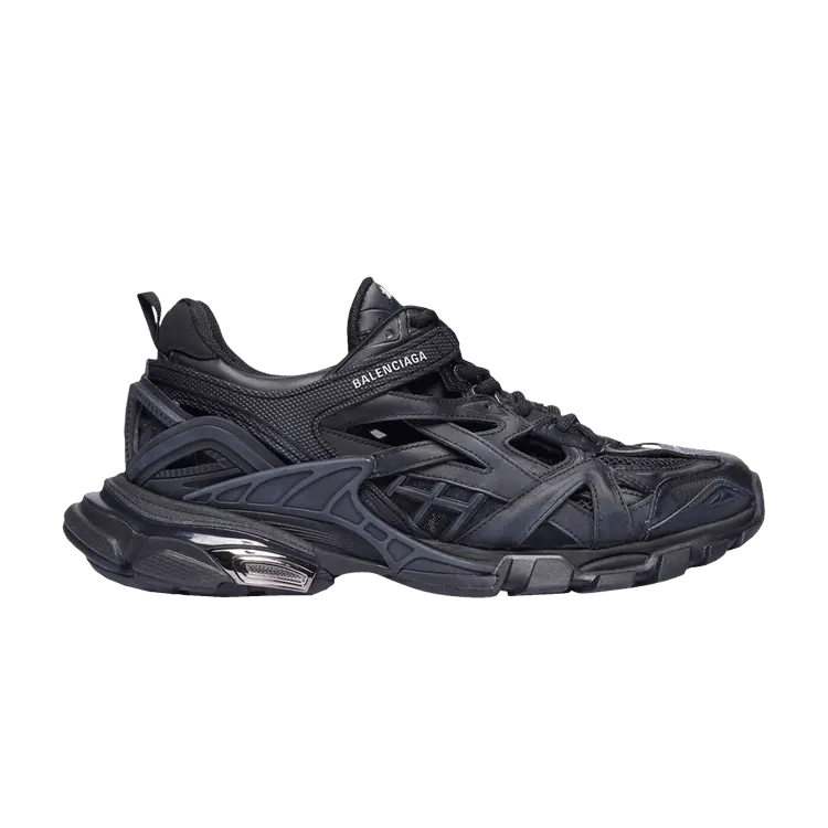 Кроссовки Balenciaga Track.2 Sneaker 'Clear Sole - Black', черный 
Кроссовки Balenciaga Track.2 Sneaker 'Clear Sole - Black', черный