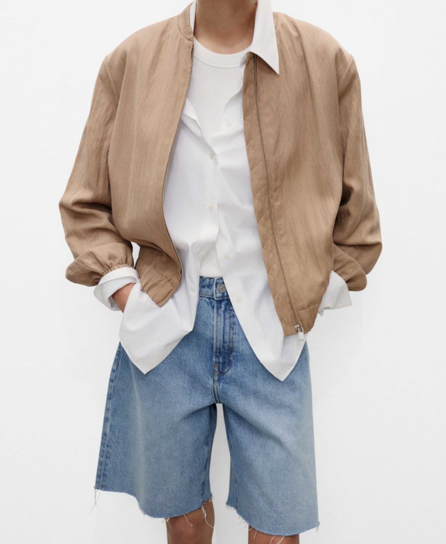 Женские джинсовые шорты-бермуды с бахромой MANGO, Medium Blue
Женские джинсовые шорты-бермуды с бахромой MANGO, Medium Blue