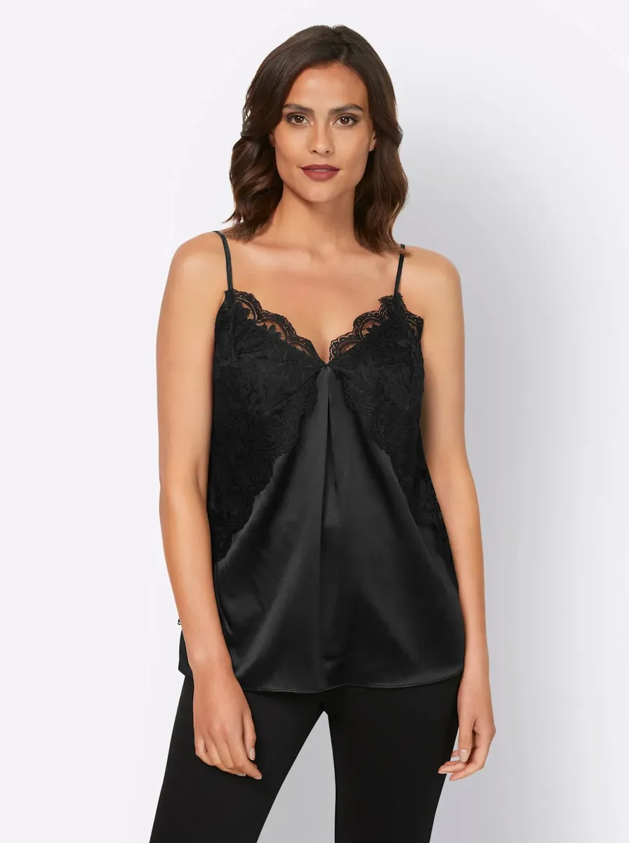 Блузка-топ ASHLEY BROOKE by Heine, черный
Блузка-топ ASHLEY BROOKE by Heine, черный