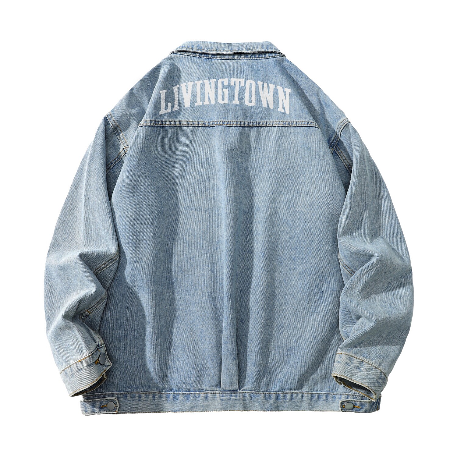 Джинсовая куртка унисекс LIVINGTOWN, Черный
Джинсовая куртка унисекс LIVINGTOWN, Черный