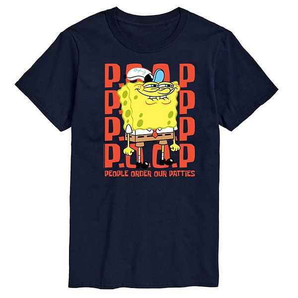 Футболка с принтом Big & tall Spongebob people order our patties Nickelodeon
Футболка с принтом Big & tall Spongebob people order our patties Nickelodeon