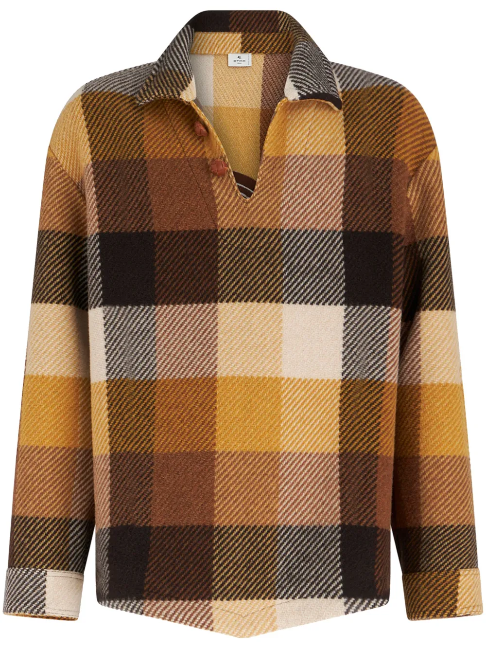 Рубашка с вышивкой Pegaso ETRO, коричневый
Рубашка с вышивкой Pegaso ETRO, коричневый