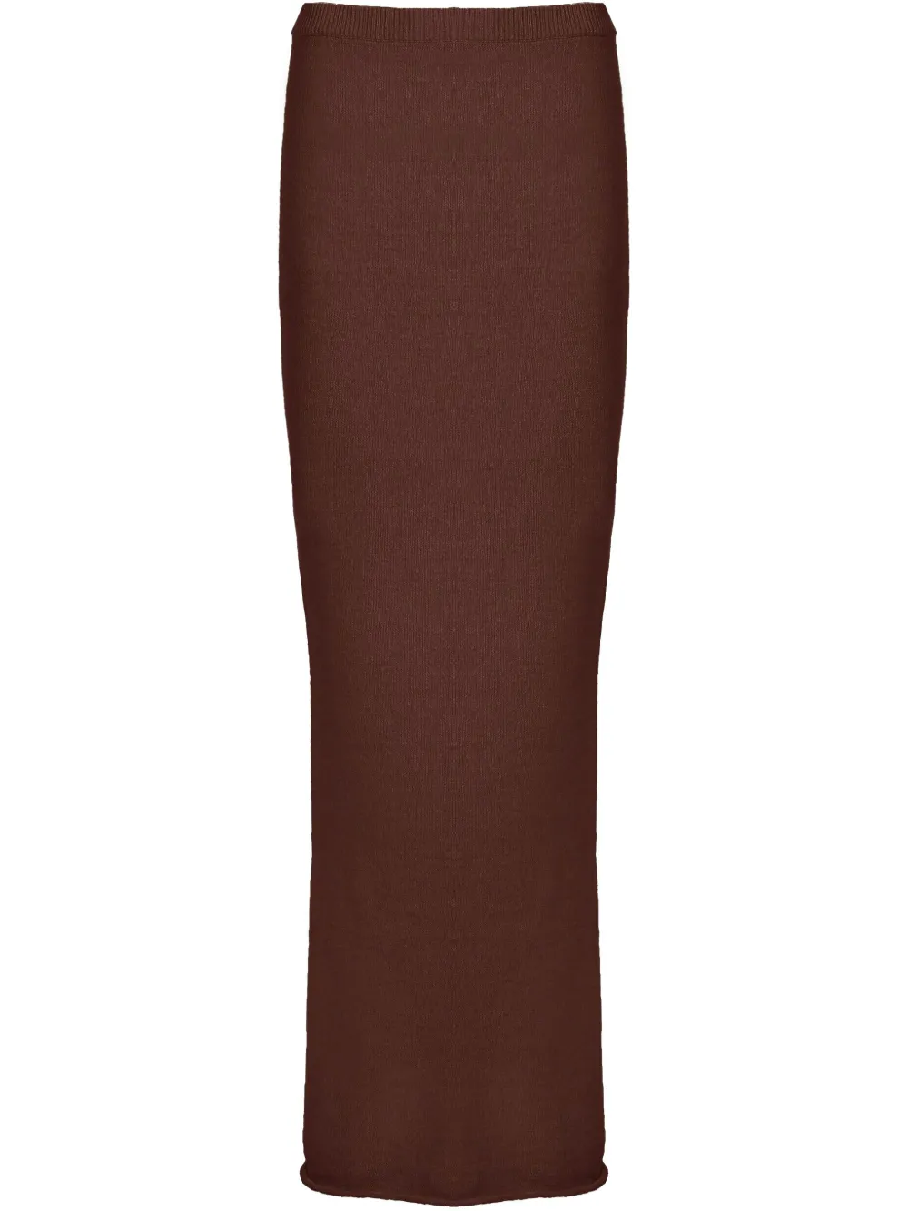 Трикотажная юбка макси Kora SER.O.YA, коричневый 
Трикотажная юбка макси Kora SER.O.YA, коричневый