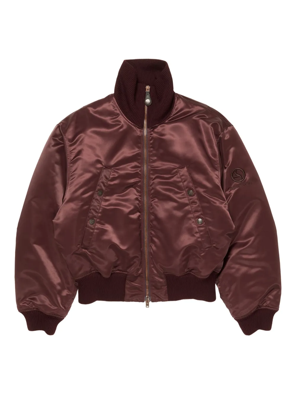 Атласный бомбер Acne Studios, красный
Атласный бомбер Acne Studios, красный