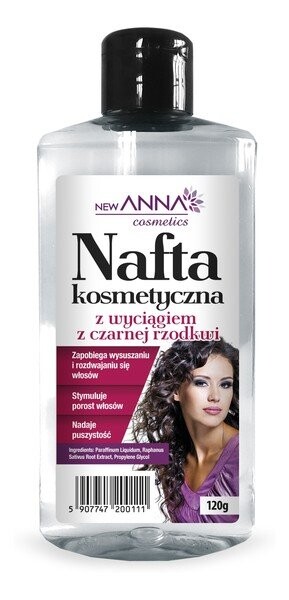 Anna Cosmetics, Керосин косметический с экстрактом черной редьки, 120 г
Anna Cosmetics, Керосин косметический с экстрактом черной редьки, 120 г