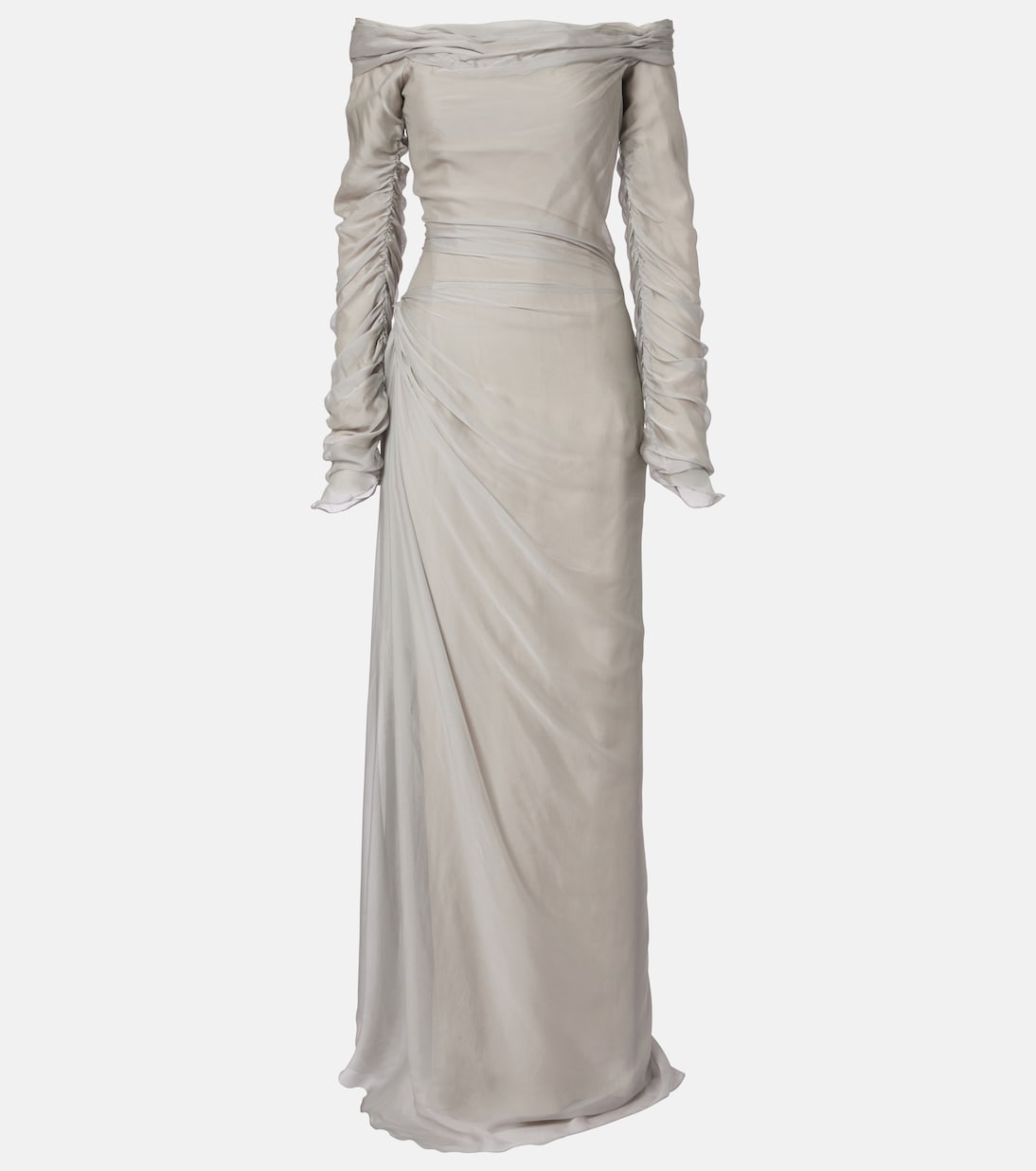 Шелковое платье с открытыми плечами Marmar Halim, Wash Green
Шелковое платье с открытыми плечами Marmar Halim, Wash Green