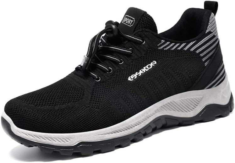 Мужские кроссовки для ходьбы - удобные повседневные кроссовки для всего дня, легкие дышащие спортивные кроссовки с поддержкой, подходящие для фитнеса Qacksv, черный
Мужские кроссовки для ходьбы - удобные повседневные кроссовки для всего дня, легкие дышащие спортивные кроссовки с поддержкой, подходящие для фитнеса Qacksv, черный