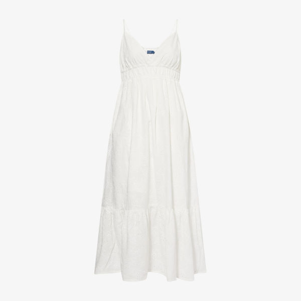 Платье Polo Ralph Lauren с вышитыми лямками, белый
Платье Polo Ralph Lauren с вышитыми лямками, белый