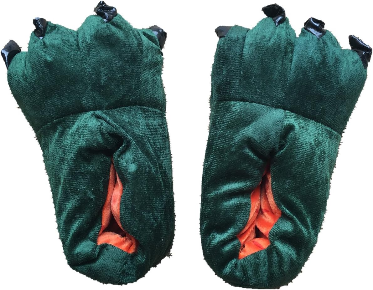 Унисекс плюшевые тапочки с лапами и когтями, обувь в стиле костюма животного YESBOR, зеленый
Унисекс плюшевые тапочки с лапами и когтями, обувь в стиле костюма животного YESBOR, зеленый