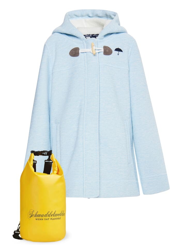 Флисовая куртка Schmuddelwedda Mantel + Tagesrucksack - Set, цвет Eisblau Melange
Флисовая куртка Schmuddelwedda Mantel + Tagesrucksack - Set, цвет Eisblau Melange