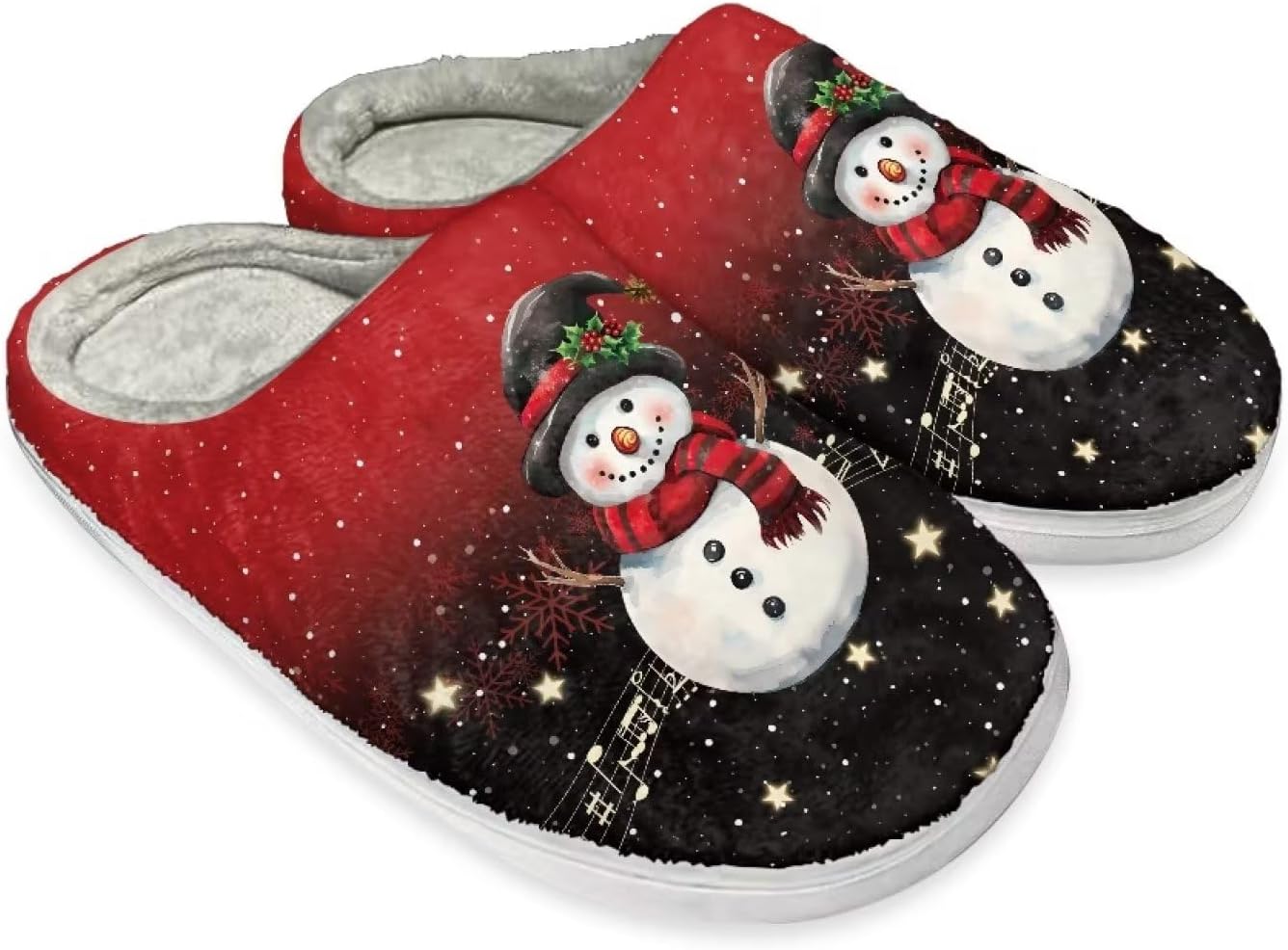 Тапочки STUOARTE для женщин и мужчин, мягкие домашние тапочки, теплые и пушистые, плюшевые, противоскользящие, на низком ходу, черный/красный
Тапочки STUOARTE для женщин и мужчин, мягкие домашние тапочки, теплые и пушистые, плюшевые, противоскользящие, на низком ходу, черный/красный