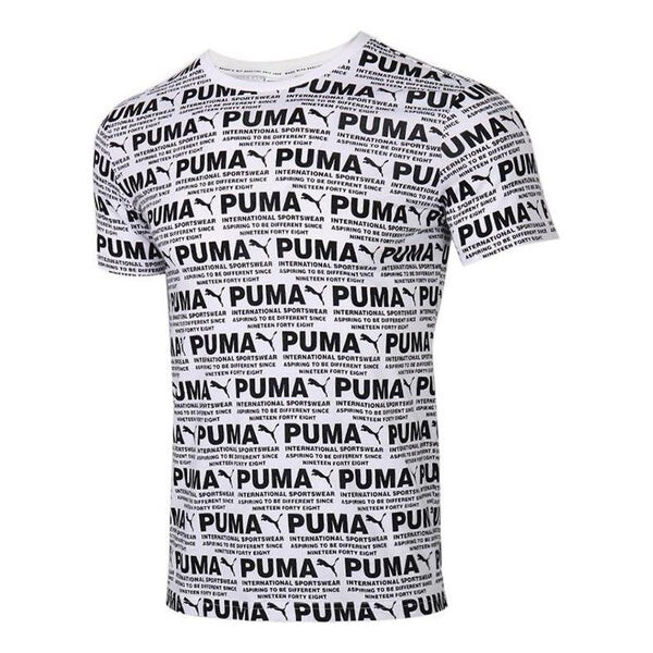 Футболка all over printed logo tee 'white' Puma, белый 
Футболка all over printed logo tee 'white' Puma, белый
