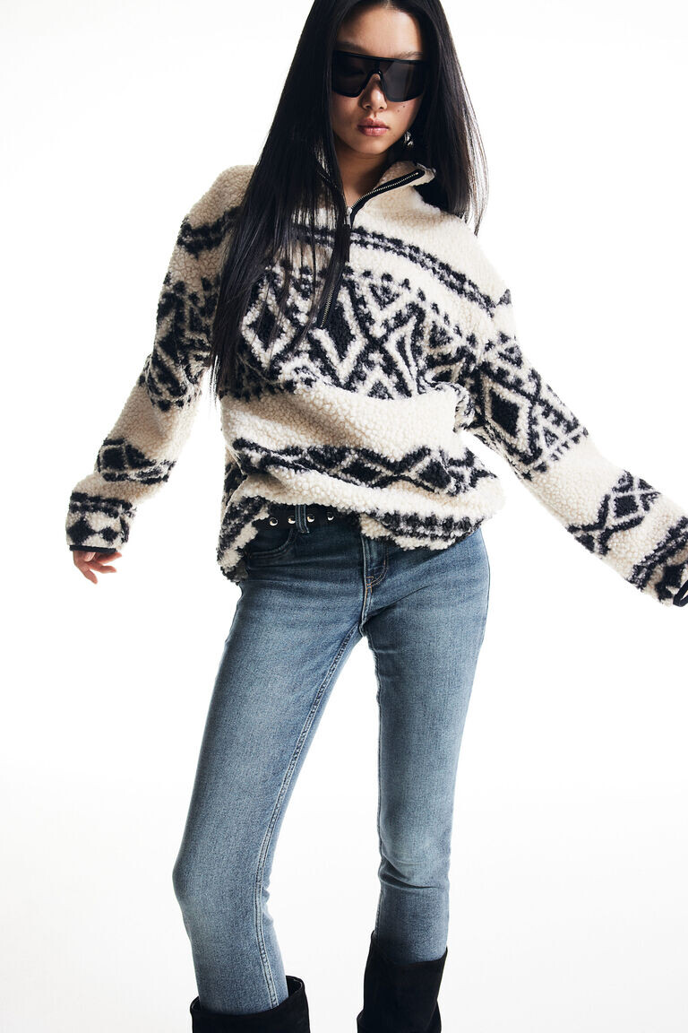 Джинсы скинни H&M, синий 
Джинсы скинни H&M, синий