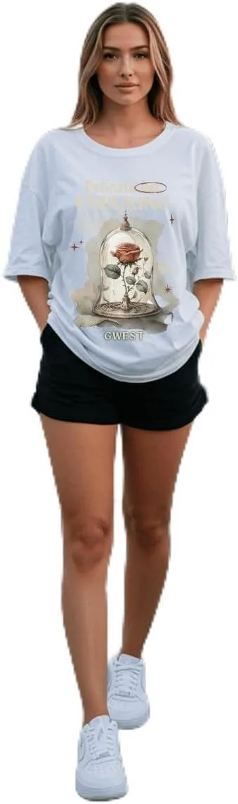 G West Delicate Yet Enduring Oversized T-Shirt
G West Delicate Yet Enduring Oversized T-Shirt