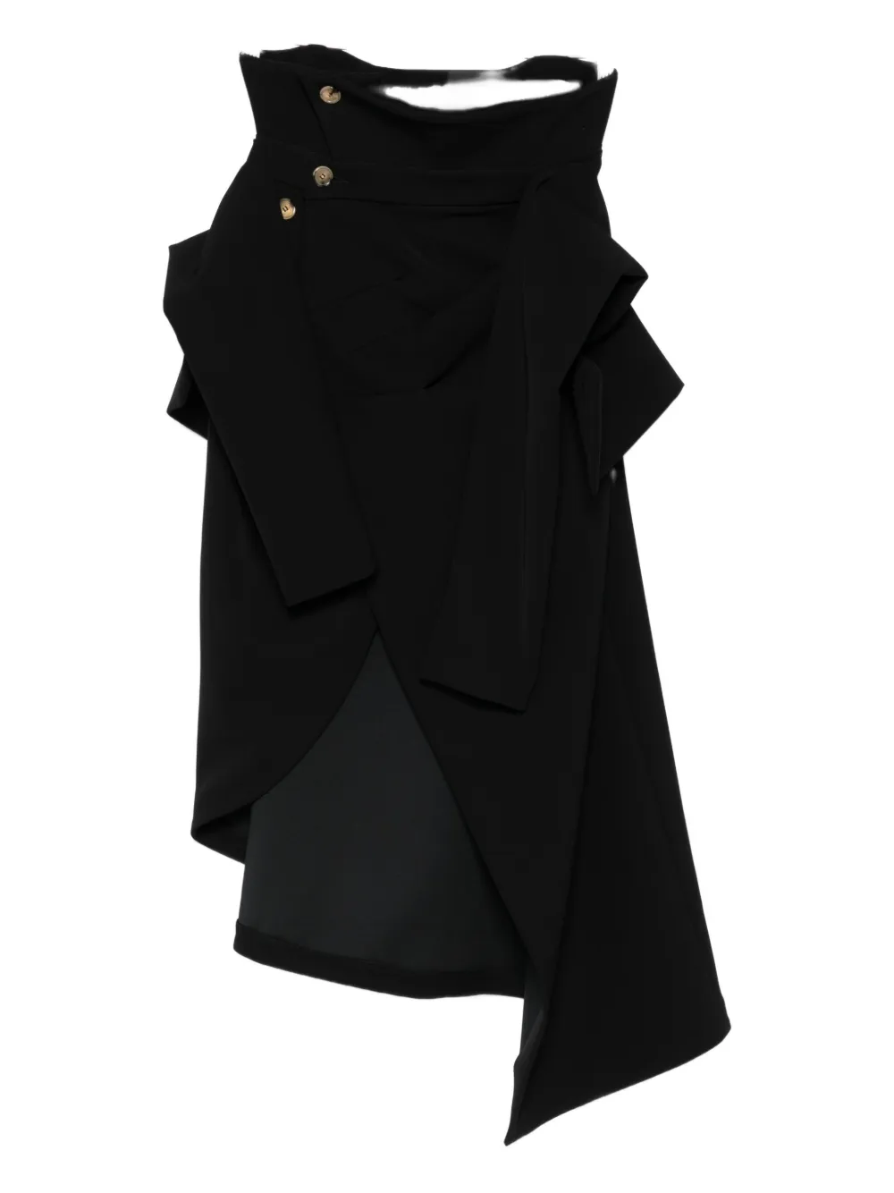 Юбка с драпировкой A.W.A.K.E. Mode, черный
Юбка с драпировкой A.W.A.K.E. Mode, черный