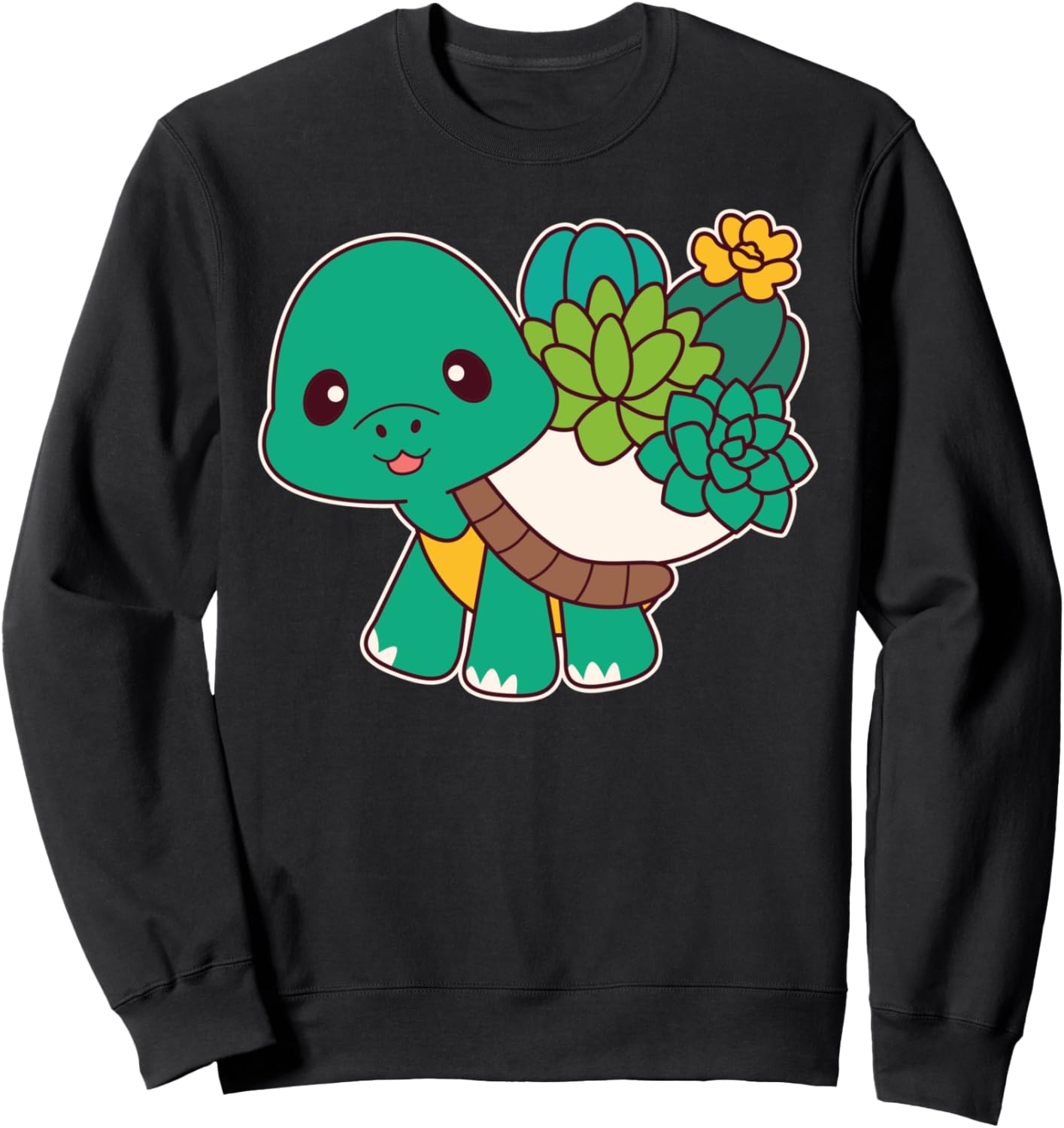 Милая толстовка с черепашкой и сочным кактусом Succulent Turtle Gifts & Co., черный
Милая толстовка с черепашкой и сочным кактусом Succulent Turtle Gifts & Co., черный