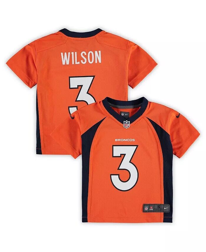 Джерси для мальчиков и девочек дошкольного возраста Russell Wilson Orange Denver Broncos Game Джерси Nike, оранжевый
Джерси для мальчиков и девочек дошкольного возраста Russell Wilson Orange Denver Broncos Game Джерси Nike, оранжевый