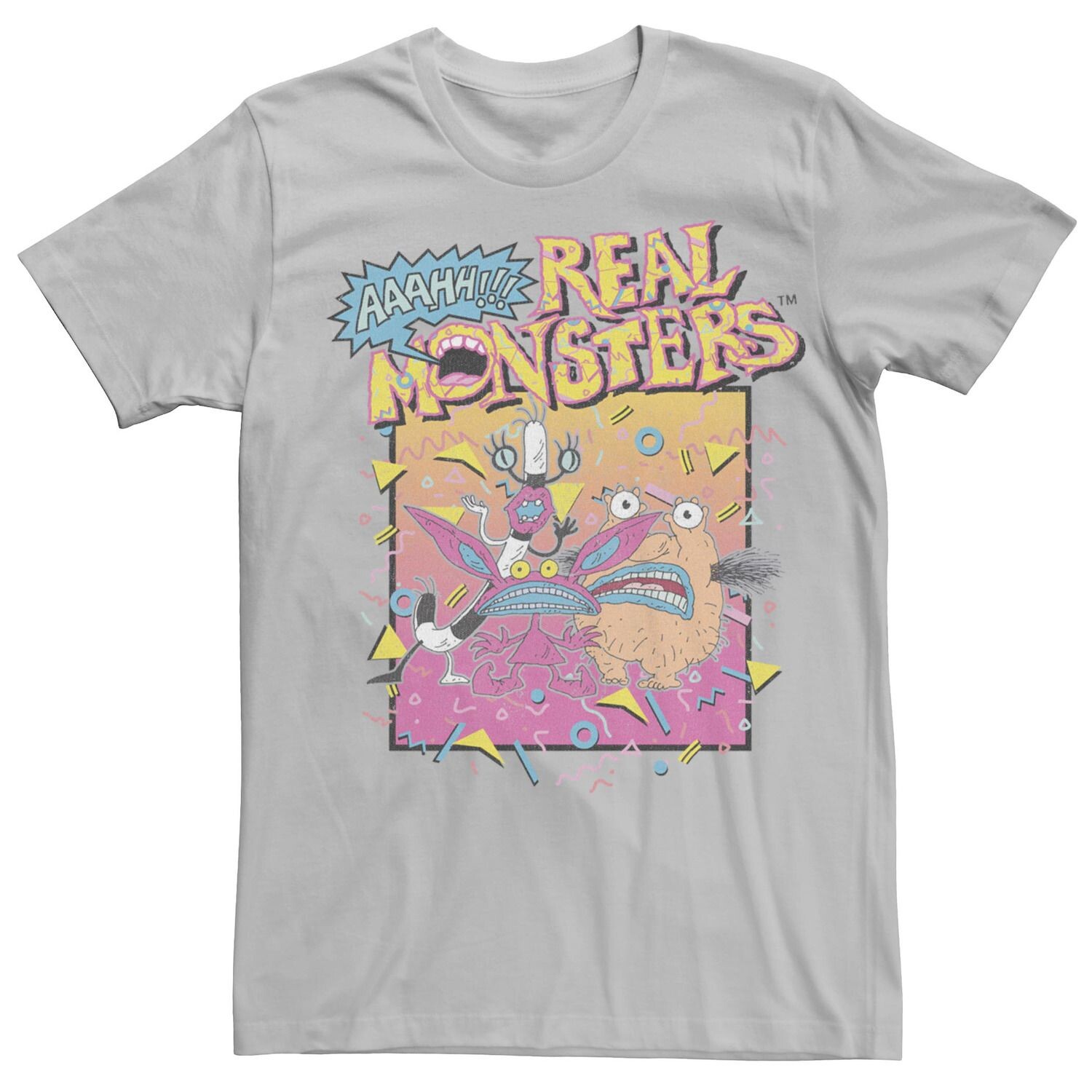 Мужское аааа!!! Футболка с логотипом Real Monsters Retro Group Licensed Character
Мужское аааа!!! Футболка с логотипом Real Monsters Retro Group Licensed Character