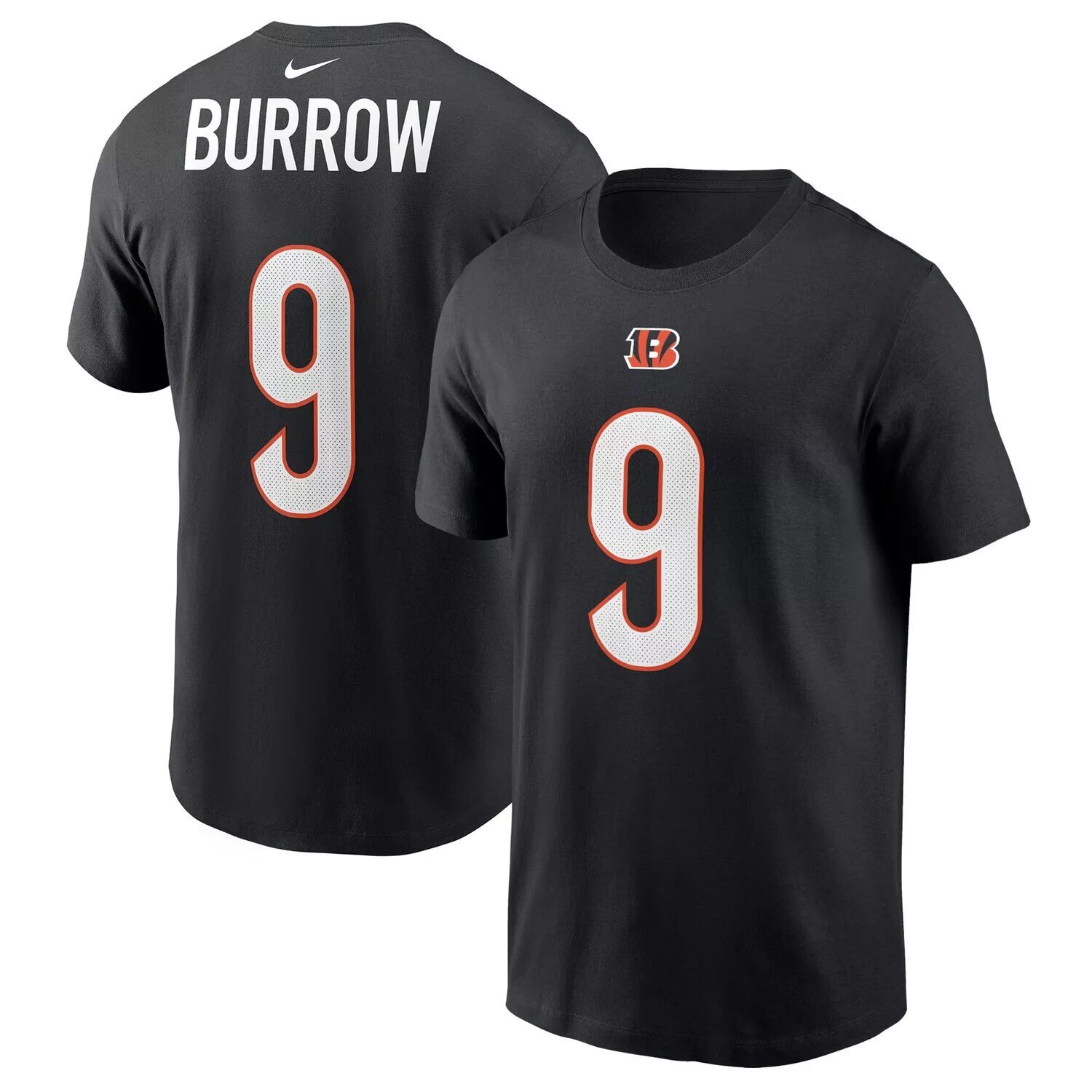 Мужская черная футболка с именем и номером игрока Cincinnati Bengals Joe Burrow Nike, Черный, Мужская черная футболка с именем и номером игрока Cincinnati Bengals Joe Burrow Nike
Мужская черная футболка с именем и номером игрока Cincinnati Bengals Joe Burrow Nike, Черный, Мужская черная футболка с именем и номером игрока Cincinnati Bengals Joe Burrow Nike