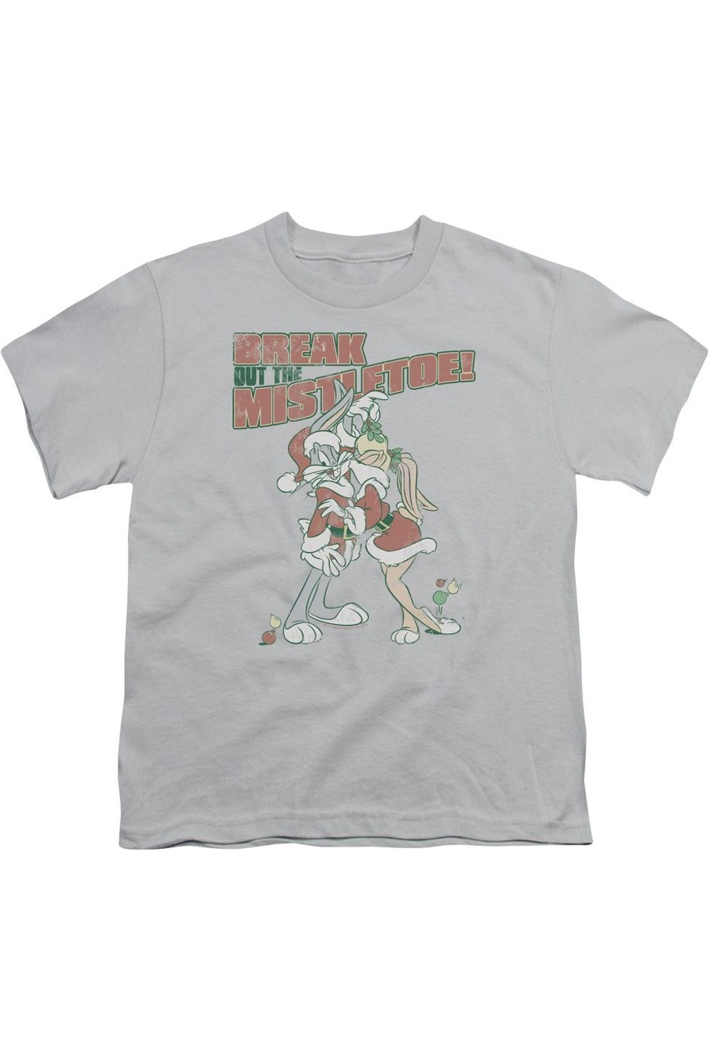 Футболка с коротким рукавом Looney Tunes "Омела" для детей Gildan, серебряный
Футболка с коротким рукавом Looney Tunes "Омела" для детей Gildan, серебряный