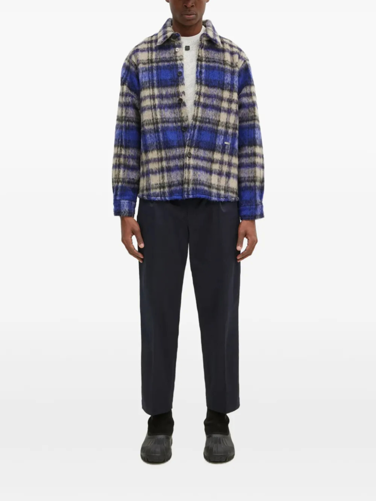 WACKO MARIA брюки со складками, синий
WACKO MARIA брюки со складками, синий