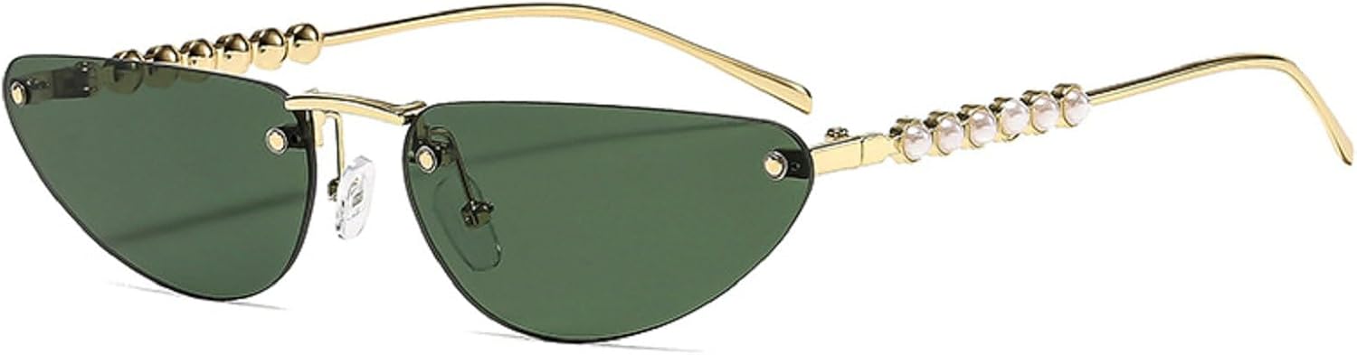 Модные солнцезащитные очки в винтажном стиле для женщин и мужчин, без оправы, ретро, роскошные дизайнерские очки с защитой от УФ-излучения UV400 для путешествий, S077 Melrose, Green
Модные солнцезащитные очки в винтажном стиле для женщин и мужчин, без оправы, ретро, роскошные дизайнерские очки с защитой от УФ-излучения UV400 для путешествий, S077 Melrose, Green