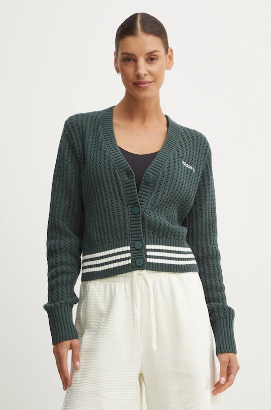 Кардиган Cardigan Adidas Originals, зеленый
Кардиган Cardigan Adidas Originals, зеленый