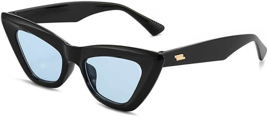 Женские солнцезащитные очки «кошачий глаз» с металлическим декором в полоску, маленькая оправа, ретро-стиль, защита от ультрафиолета UV400, увеличенный размер LANGSER, C10 Black Blue
Женские солнцезащитные очки «кошачий глаз» с металлическим декором в полоску, маленькая оправа, ретро-стиль, защита от ультрафиолета UV400, увеличенный размер LANGSER, C10 Black Blue