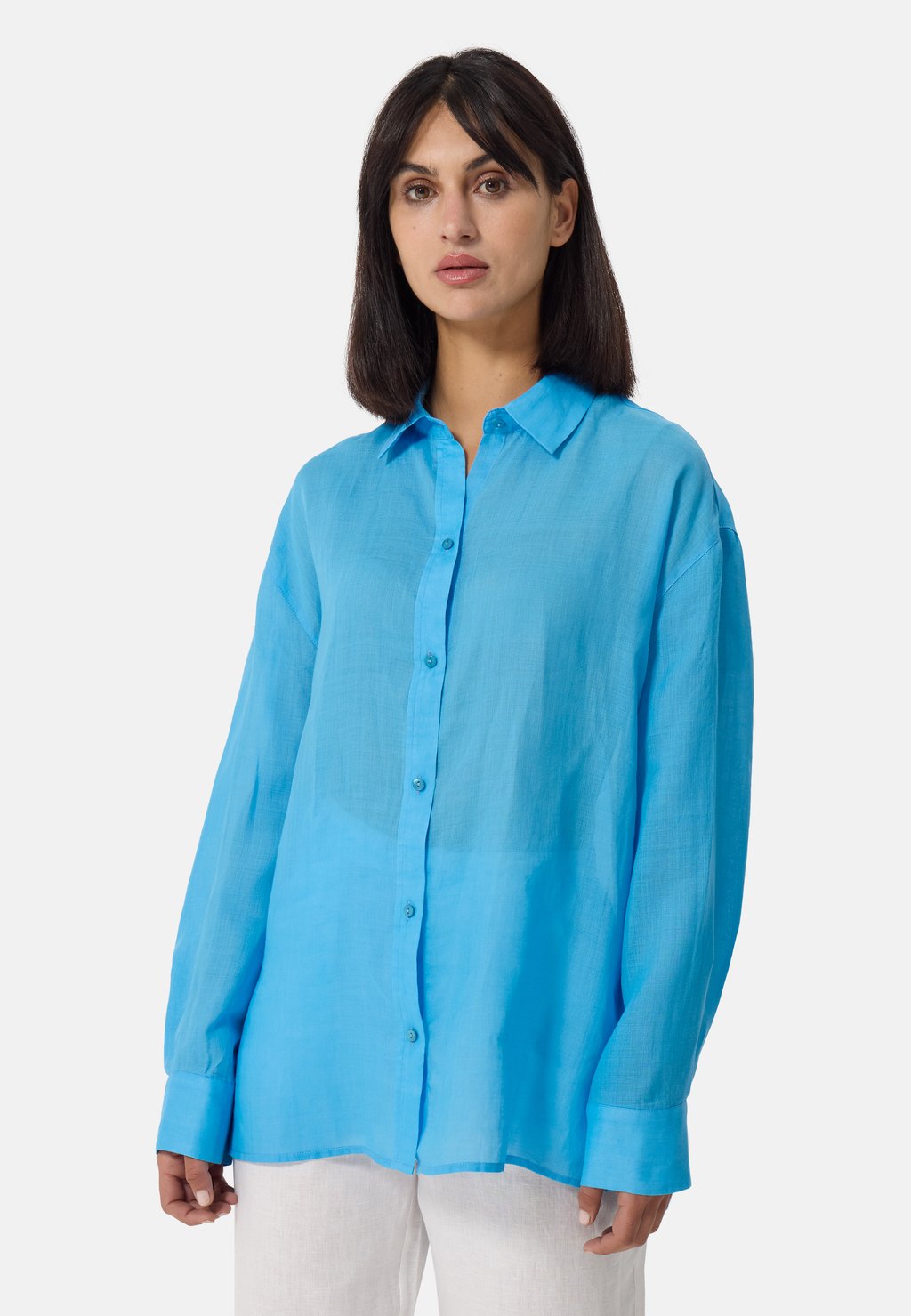 Блузка на пуговицах CASH-MERE, светло-голубой
Блузка на пуговицах CASH-MERE, светло-голубой