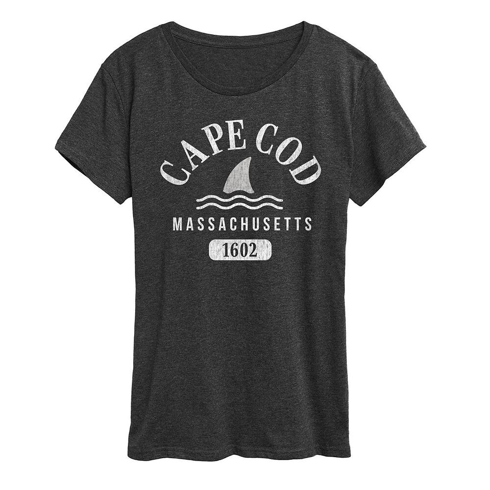 Женская футболка Cape Cod Mass с графическим рисунком, цвет Heather Charcoal
Женская футболка Cape Cod Mass с графическим рисунком, цвет Heather Charcoal