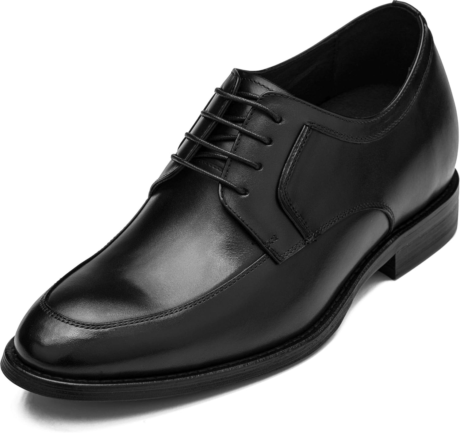 Мужские невидимые обувь-лифты CALTO - шоколадно-коричневые, из премиальной кожи, с шнуровкой, классические дерби оксфорды с круглым носком - увеличивают рост на 7 см - модель Y7426, размер 7.5 D(M) США
Мужские невидимые обувь-лифты CALTO - шоколадно-коричневые, из премиальной кожи, с шнуровкой, классические дерби оксфорды с круглым носком - увеличивают рост на 7 см - модель Y7426, размер 7.5 D(M) США