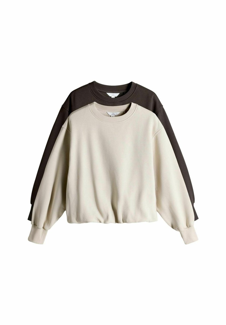 Толстовка THE SET 2 PACK BUBBLE, Chocolate Brown/Cream/Beige
Толстовка THE SET 2 PACK BUBBLE, Chocolate Brown/Cream/Beige