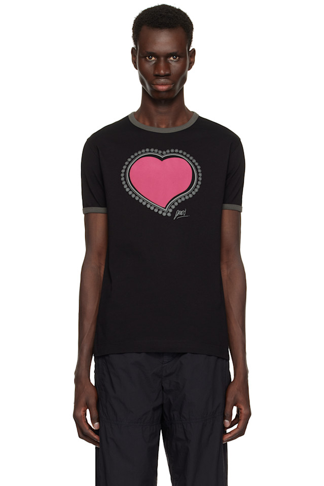 Футболка с архивным принтом Dries Van Noten, черный
Футболка с архивным принтом Dries Van Noten, черный