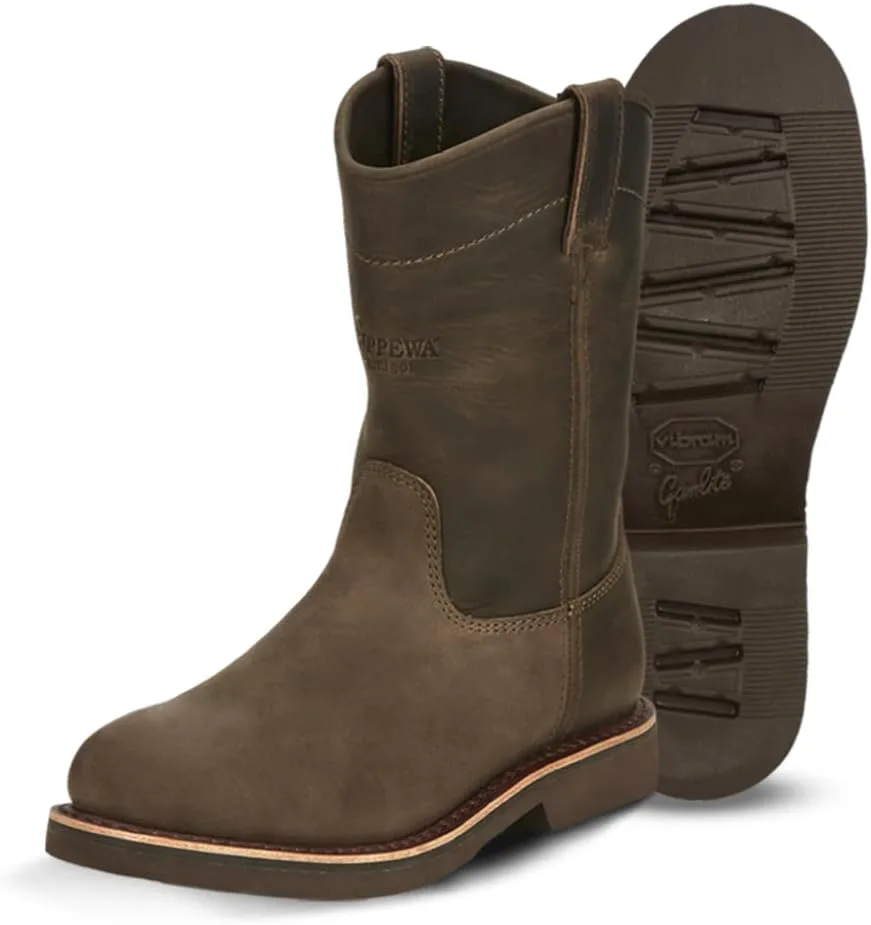 Рабочие ботинки Chippewa Classic 2.0 без шнурков - противоскользящая обувь - ортопедическая стелька для мужчин - прочный кожаный верх - резиновая подошва Vibram - обеспечивает сцепление на мокрых и сухих поверхностях
Рабочие ботинки Chippewa Classic 2.0 без шнурков - противоскользящая обувь - ортопедическая стелька для мужчин - прочный кожаный верх - резиновая подошва Vibram - обеспечивает сцепление на мокрых и сухих поверхностях