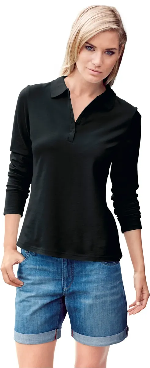 Heine рубашка поло "Рубашка поло", черный
Heine рубашка поло "Рубашка поло", черный