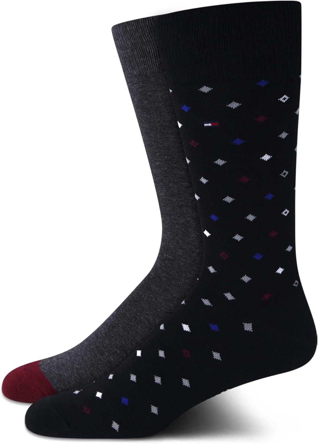 Мужские носки Tommy Hilfiger под повседневную одежду - 2 пары классических хлопковых носков для мужчин, легкие, комфортные, с укрепленной пяткой, Black/Grey Diamonds
Мужские носки Tommy Hilfiger под повседневную одежду - 2 пары классических хлопковых носков для мужчин, легкие, комфортные, с укрепленной пяткой, Black/Grey Diamonds