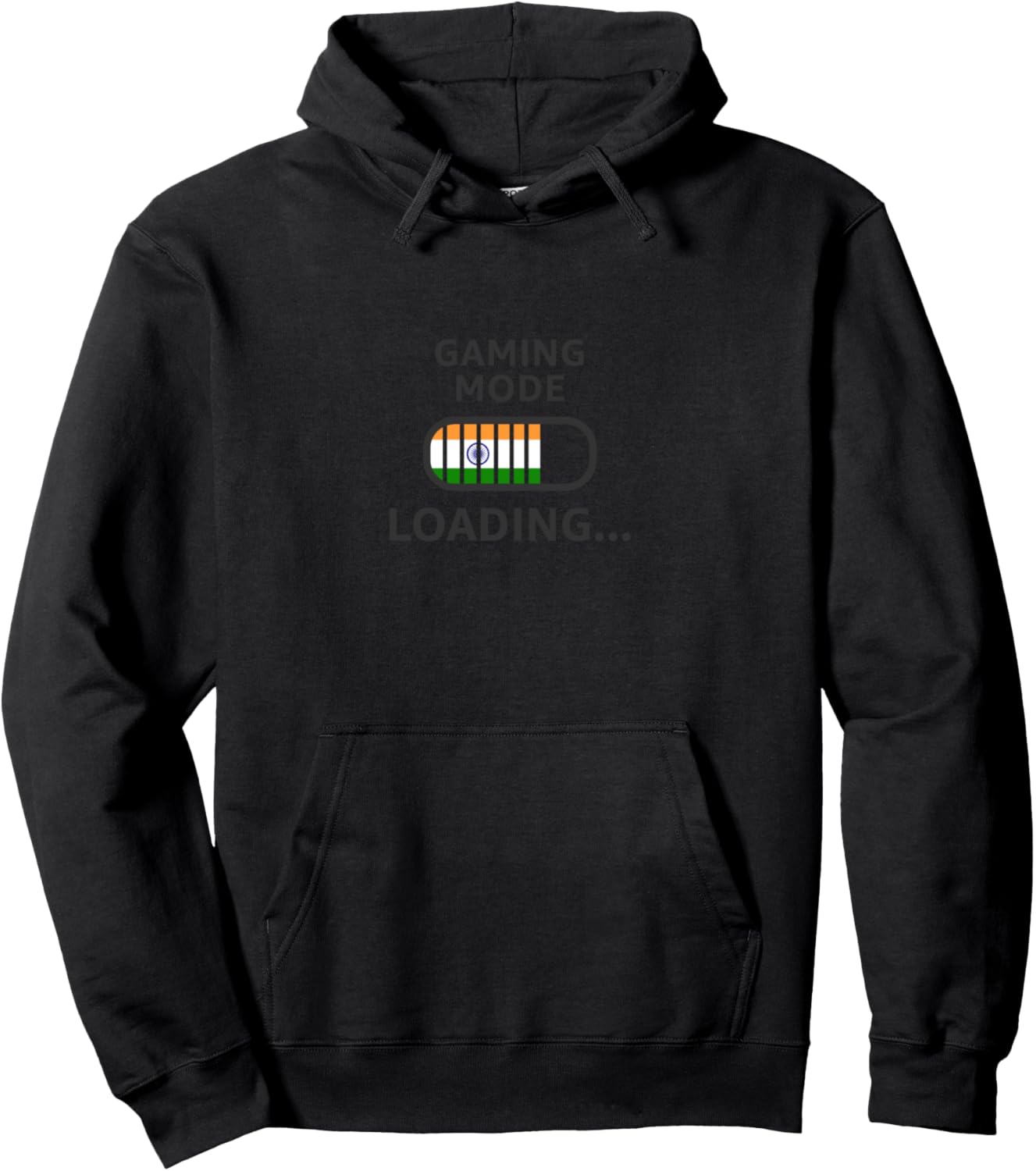 Толстовка с изображением флага Индии India, черный
Толстовка с изображением флага Индии India, черный