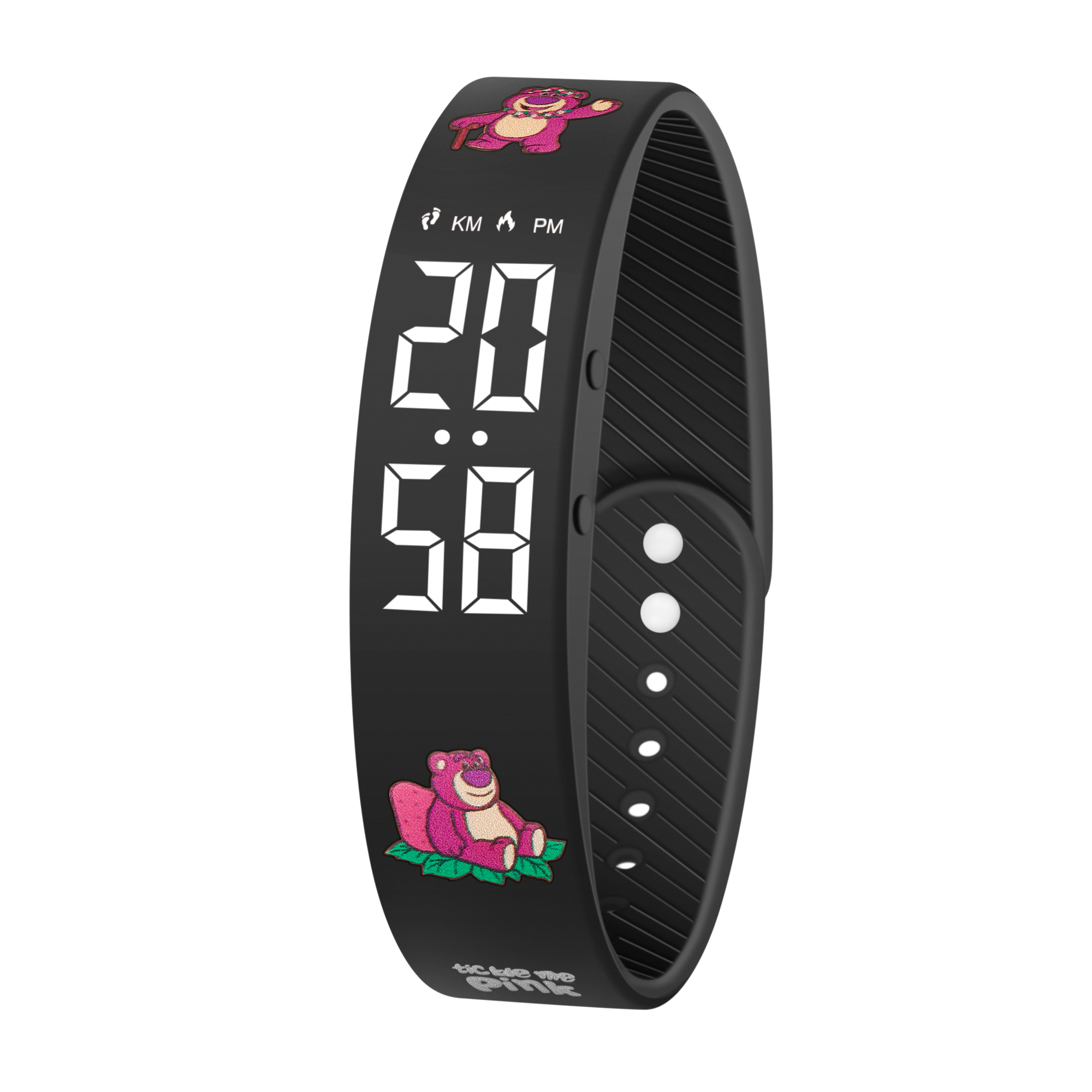 Disney Часы Strawberry Bear Series Smart Movement Silicone Strap Watch Unisex Black Dial
Disney Часы Strawberry Bear Series Smart Movement Silicone Strap Watch Unisex Black Dial