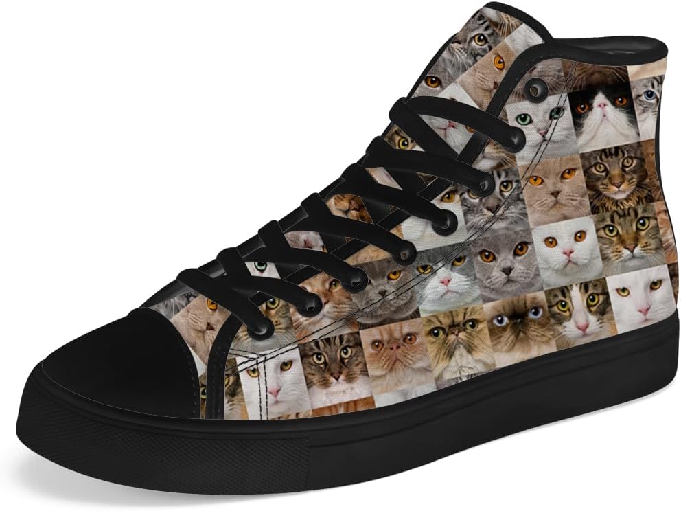 Кеды на высокой подошве с котиком, высокие кроссовки на шнуровке, повседневная обувь для женщин и мужчин Chebing, 611 Multicolor
Кеды на высокой подошве с котиком, высокие кроссовки на шнуровке, повседневная обувь для женщин и мужчин Chebing, 611 Multicolor