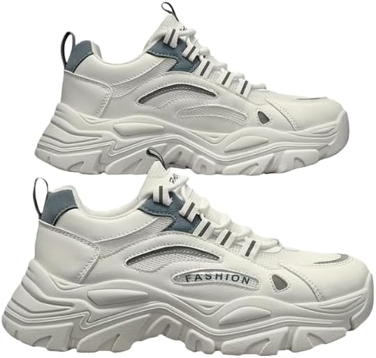 Винтажные мужские кроссовки с толстой подошвой и шнуровкой - удобные и нескользящие для активного отдыха на улице Hhhchpm, белый
Винтажные мужские кроссовки с толстой подошвой и шнуровкой - удобные и нескользящие для активного отдыха на улице Hhhchpm, белый