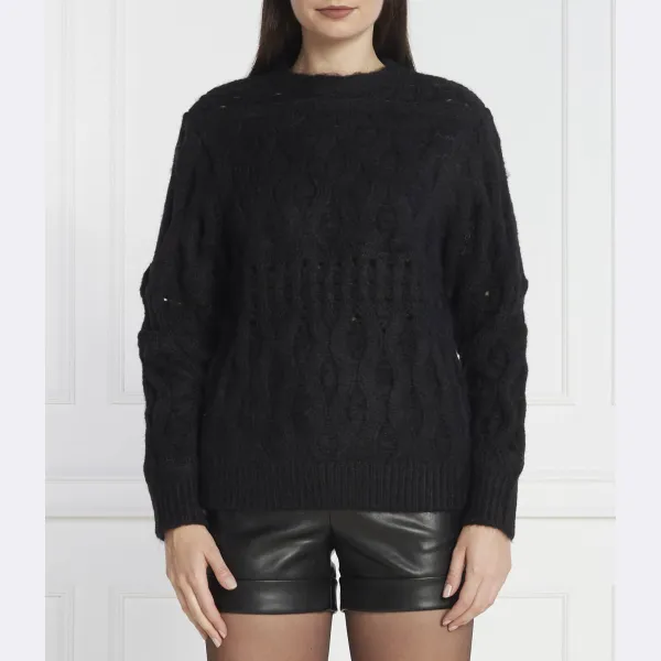 Свитер обычного кроя с добавлением шерсти Silvian Heach, черный
Свитер обычного кроя с добавлением шерсти Silvian Heach, черный