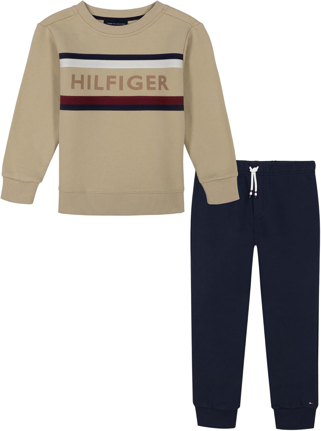 Комплект из двух трикотажных вещей для мальчиков Tommy Hilfiger, Safari/Navy Blazer
Комплект из двух трикотажных вещей для мальчиков Tommy Hilfiger, Safari/Navy Blazer