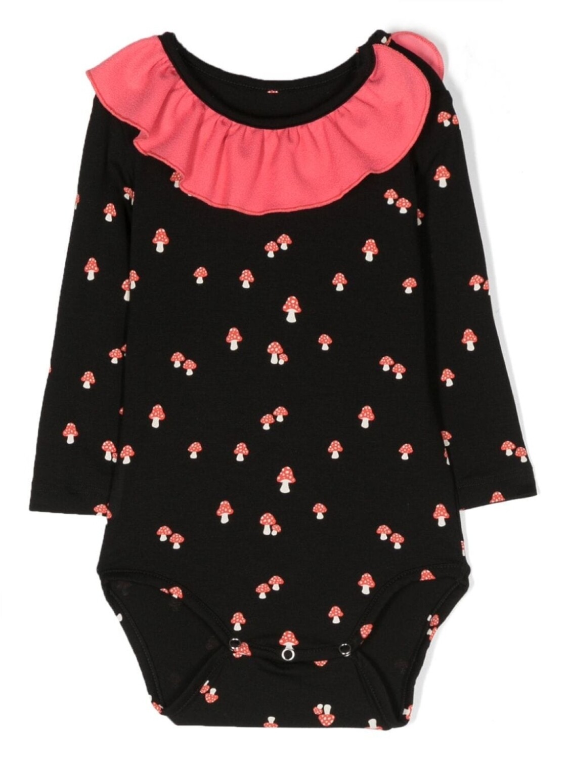 Wauw Capow By Bangbang боди Anna с оборками и принтом, черный
Wauw Capow By Bangbang боди Anna с оборками и принтом, черный