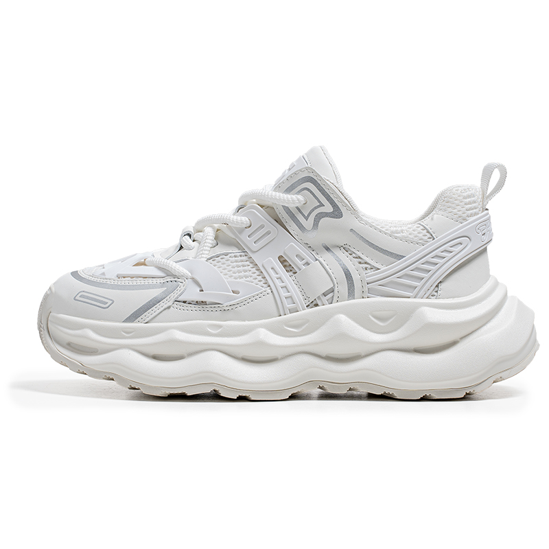 TELENT Износостойкие дышащие легкие мужские кеды лоу-топ белые, цвет White 
TELENT Износостойкие дышащие легкие мужские кеды лоу-топ белые, цвет White